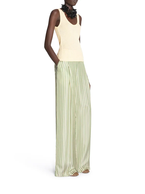 Dries Van Noten Green Trousers - Image 3