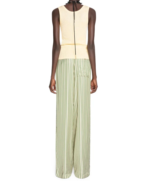 Dries Van Noten Green Trousers - Image 4