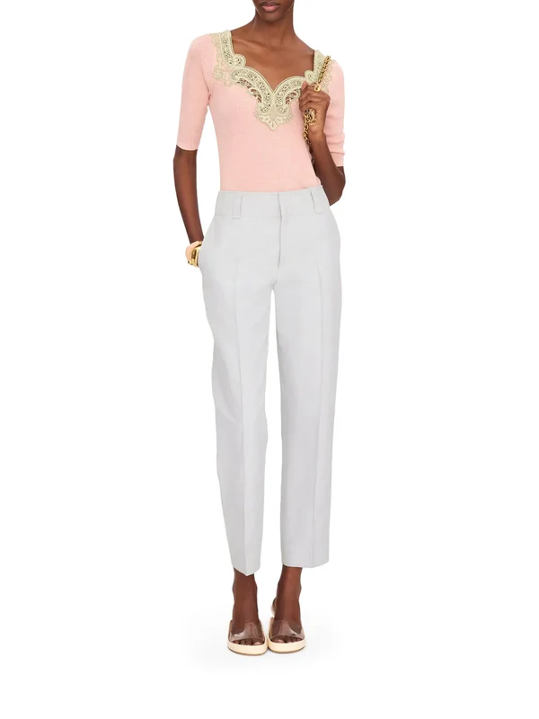 Chloe Pink Knitted - Image 2