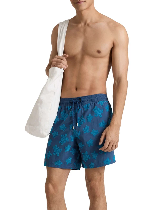 Vilebrequin Blue Swim Shorts - Image 2