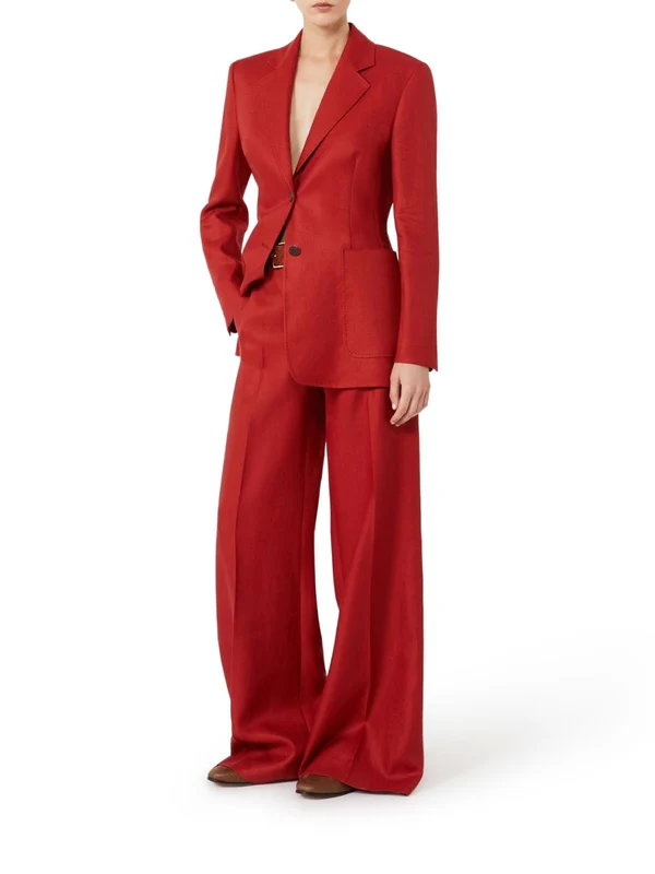 Max Mara Red Tailored Jackets - Image 2