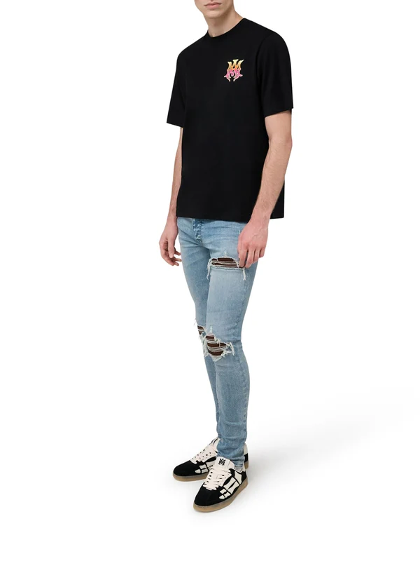 Amiri Blue Denim Pants - Image 2