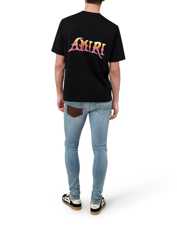 Amiri Blue Denim Pants - Image 3