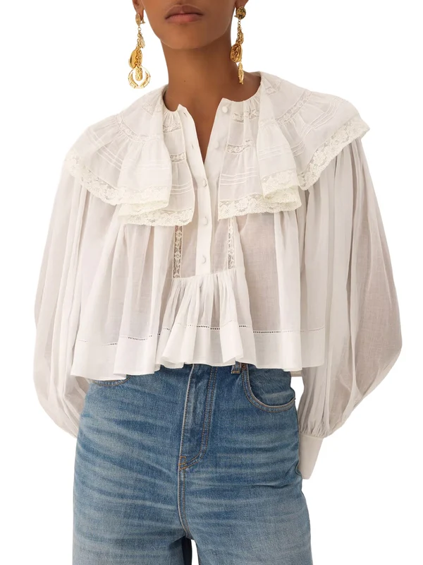 Chloe White Shirts & Blouses - Image 3