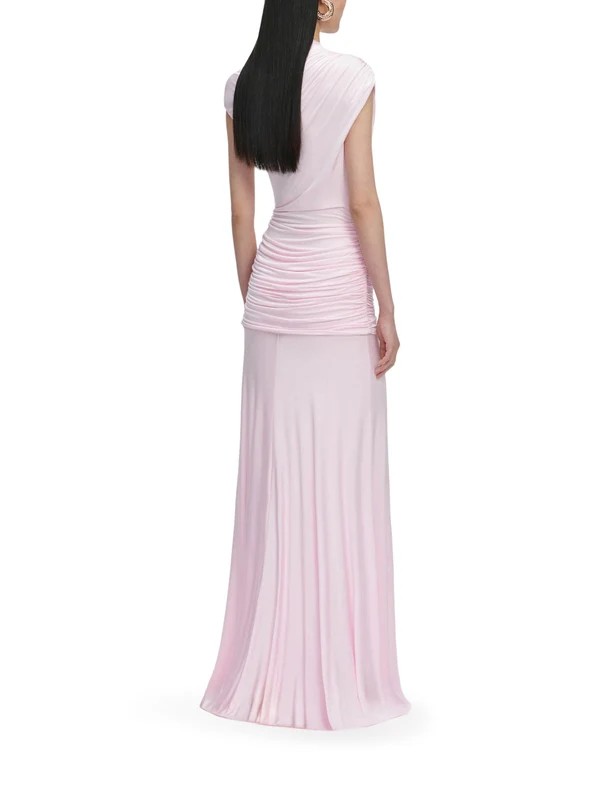 Self-Portrait Pink Long Dress - Image 3
