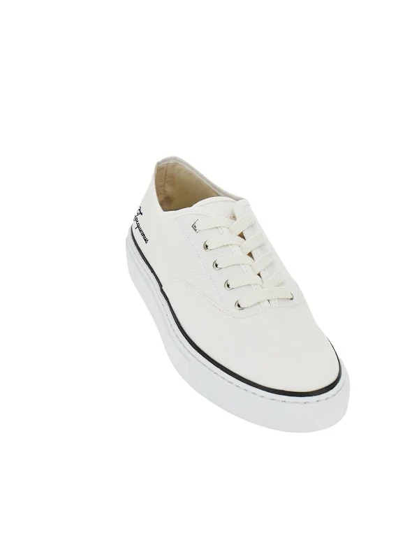 Jacquemus Ivory Low Top Sneakers - Image 2