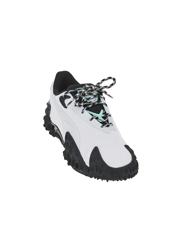 Puma White Low Top Sneakers - Image 2