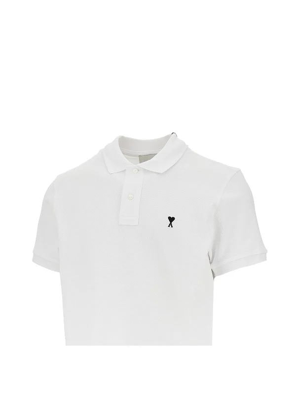 Ami White Polo Shirts - Image 2