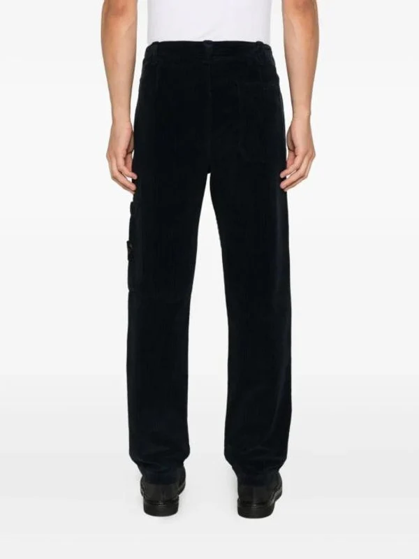 Stone Island Navy Casual Pants - Image 4