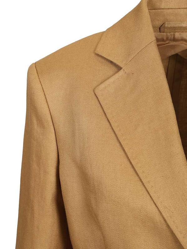Max Mara Beige Tailored Jackets - Image 5