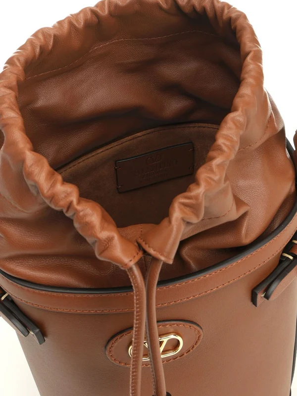 Valentino Brown Bucket Bags - Image 4