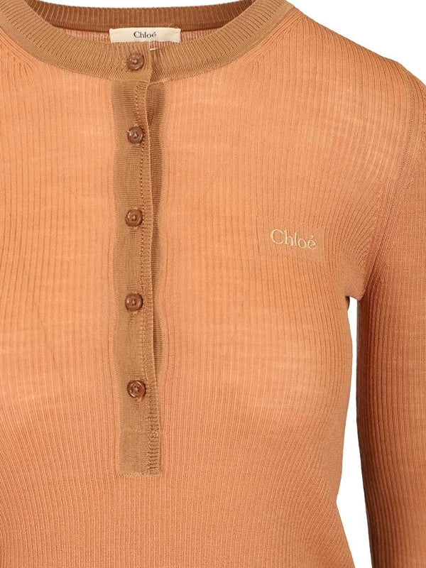 Chloe Brown Long Sleeve - Image 3