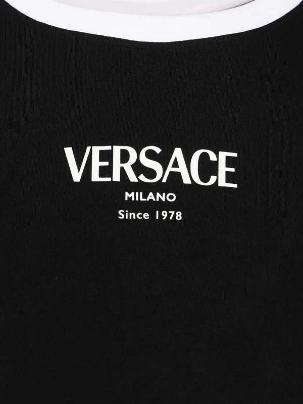 Versace Black Half Sleeve - Image 3