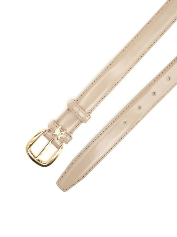 Celine Beige Leather Belts - Image 2