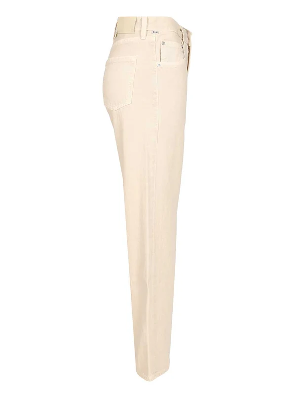 Citizens Of Humanity Beige Denim Pants - Image 3