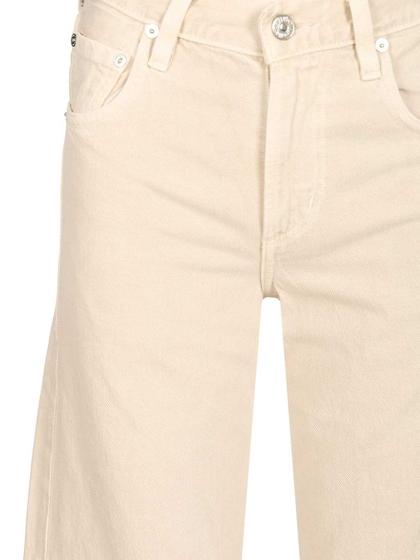 Citizens Of Humanity Beige Denim Pants - Image 4