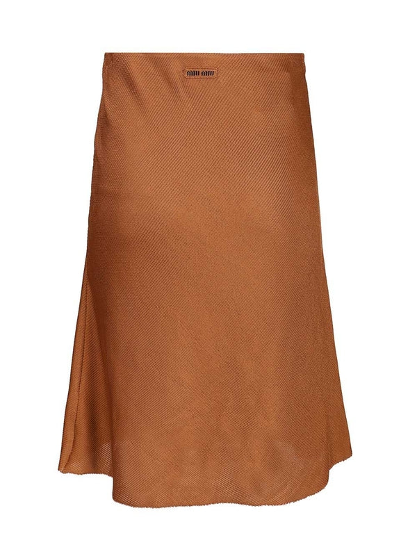 Miu Miu Brown Skirts - Image 2