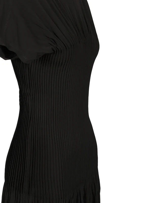 Toteme Black Long Dress - Image 5