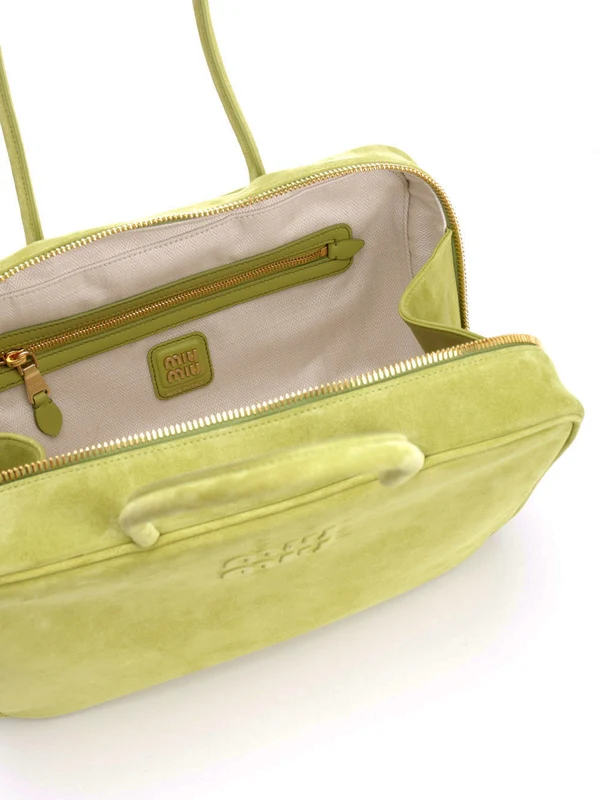 Miu Miu Green Tote Bags - Image 4