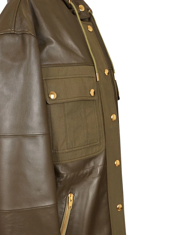 Celine Green Parka - Image 4