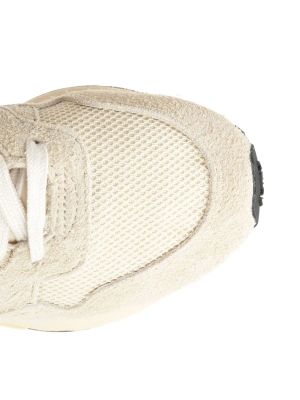 Autry Beige Low Top Sneakers - Image 4