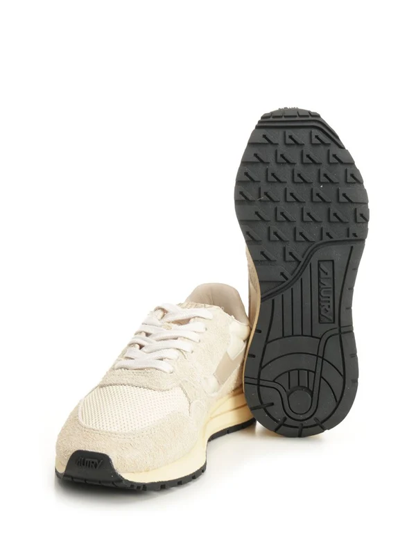 Autry Beige Low Top Sneakers - Image 5