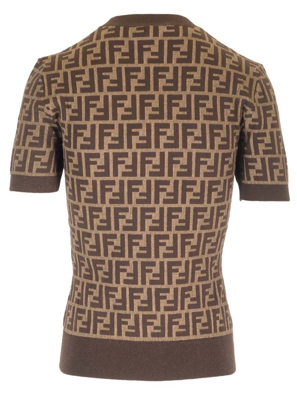 Fendi Brown Knitted - Image 2