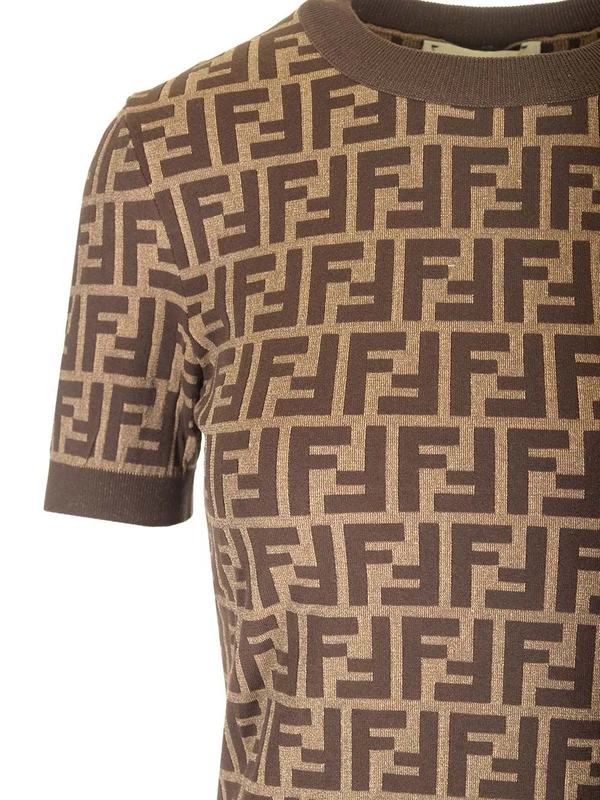 Fendi Brown Knitted - Image 3