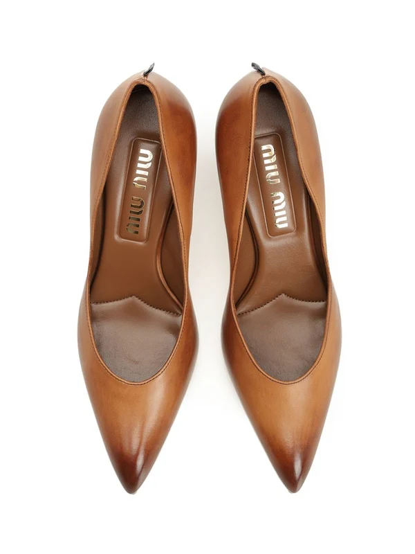 Miu Miu Brown Pumps Heels - Image 5