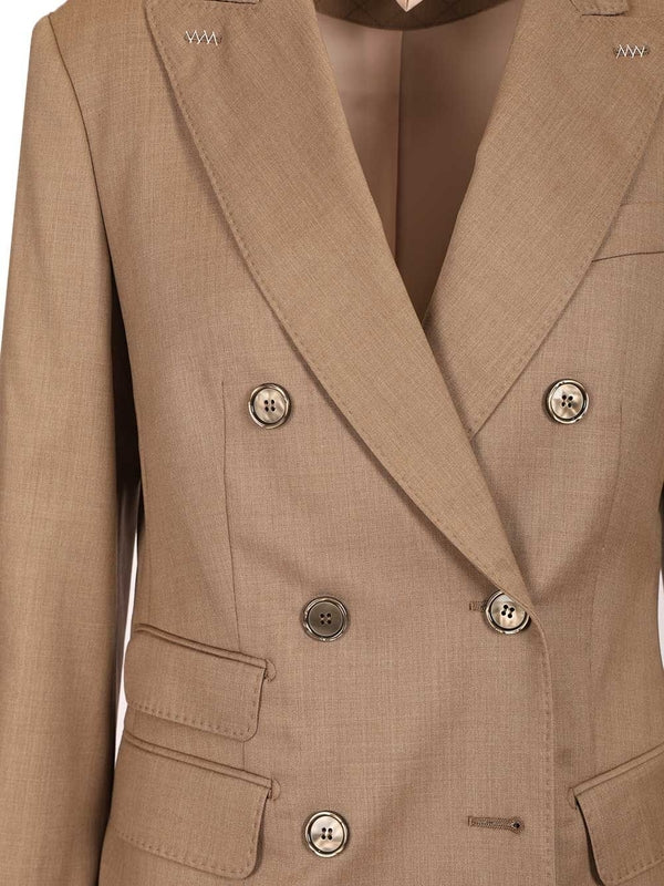 Max Mara Brown Tailored Jackets - Image 4