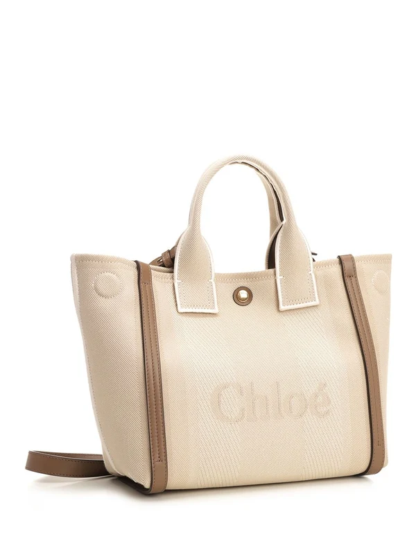 Chloe Beige Tote Bags - Image 2