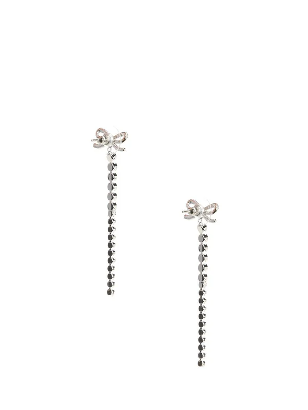 Self-Portrait Silver Earrings - Image 2