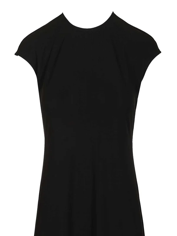 Toteme Black Midi Dress - Image 4