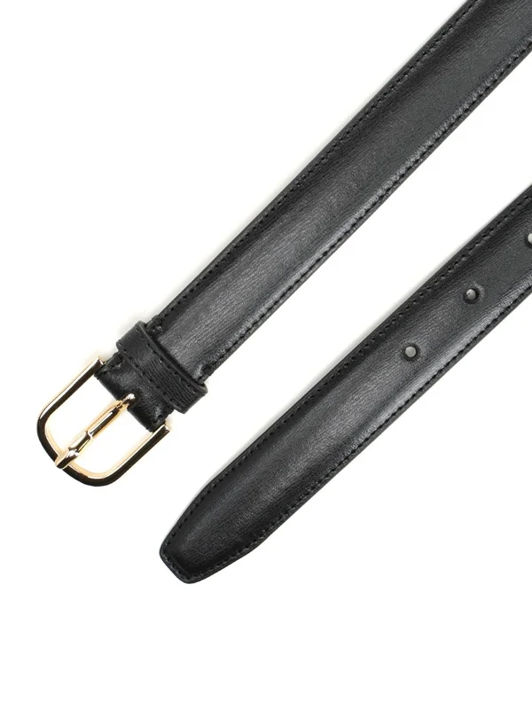 Toteme Black Leather Belts - Image 2