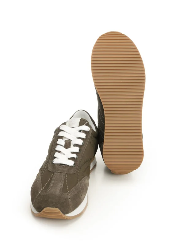 Toteme Green Low Top Sneakers - Image 5