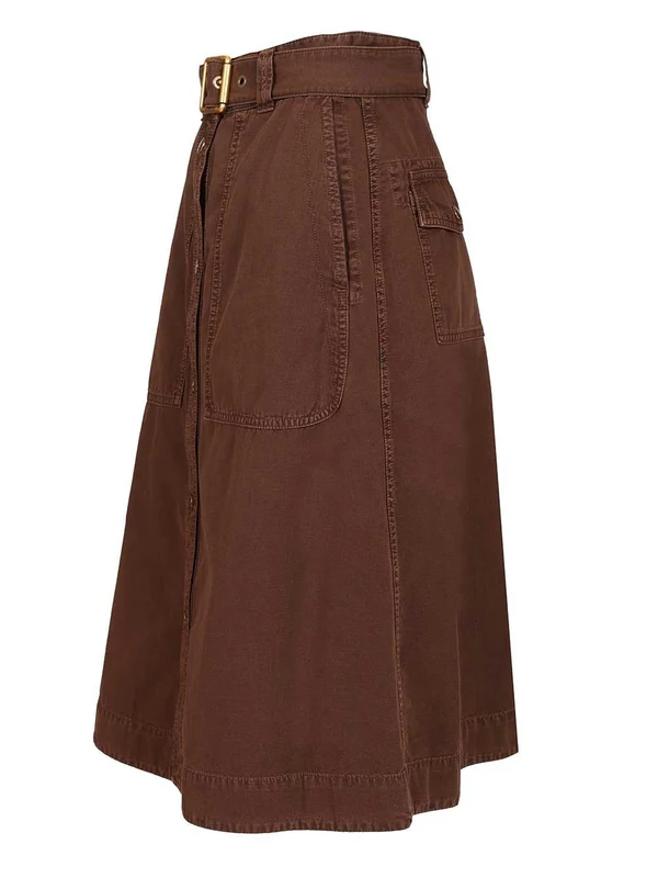 Moncler Burgundy Skirts - Image 3