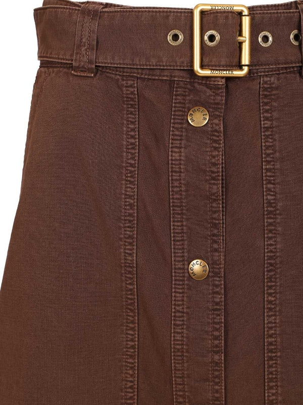 Moncler Burgundy Skirts - Image 4