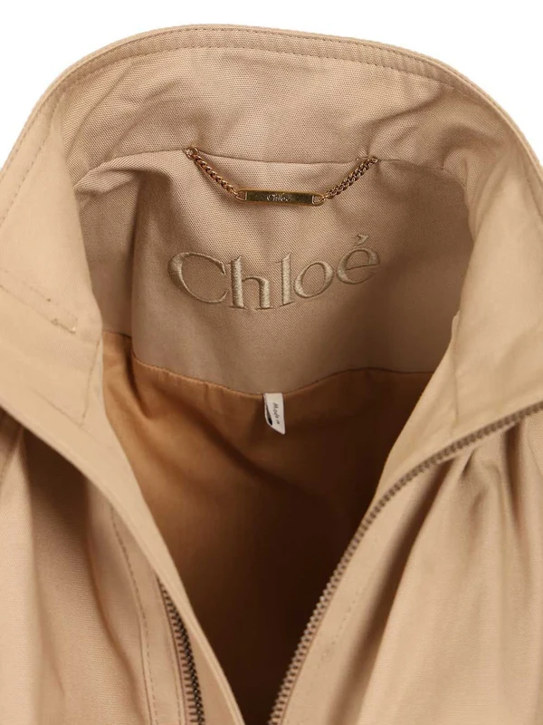 Chloe Beige Jackets - Image 4