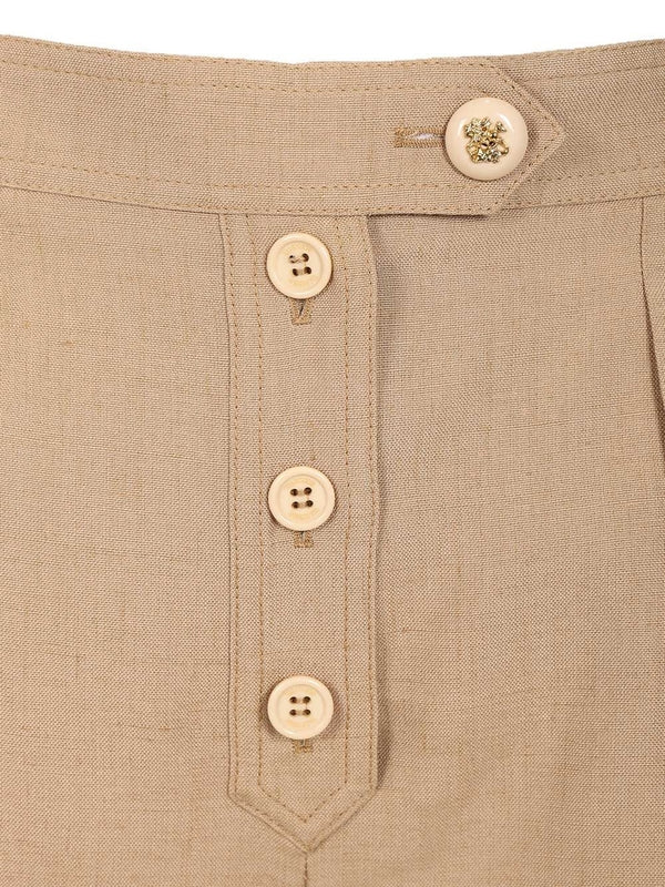 Valentino Beige Shorts - Image 4