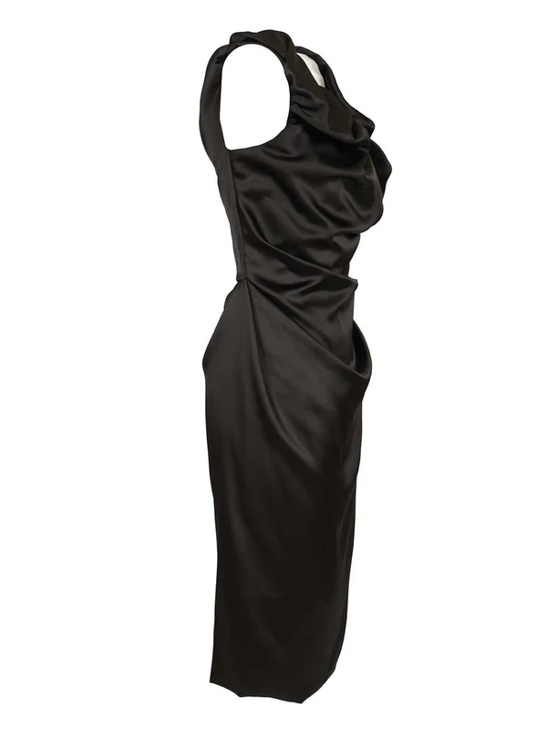 Vivienne Westwood Black Midi Dress - Image 3