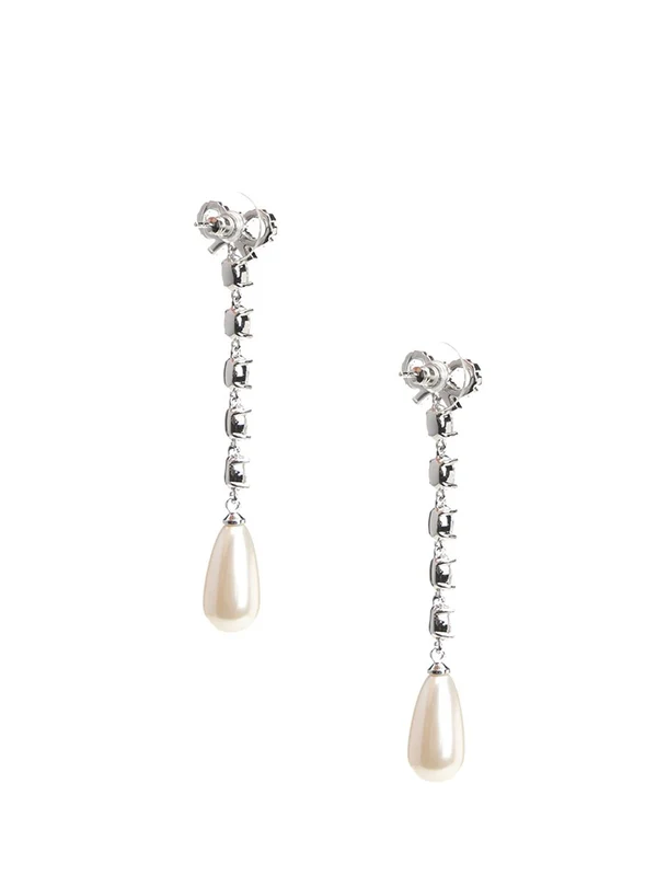 Self-Portrait Silver Earrings - Image 2