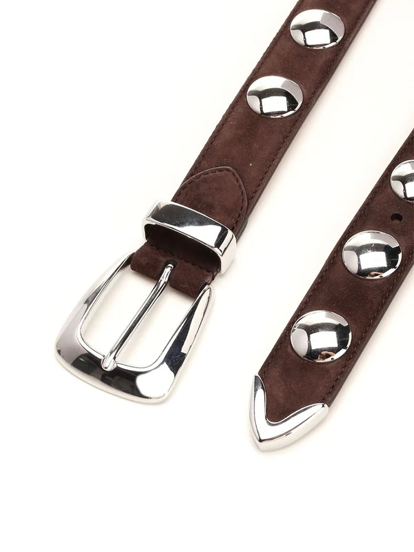 Khaite Brown Leather Belts - Image 2