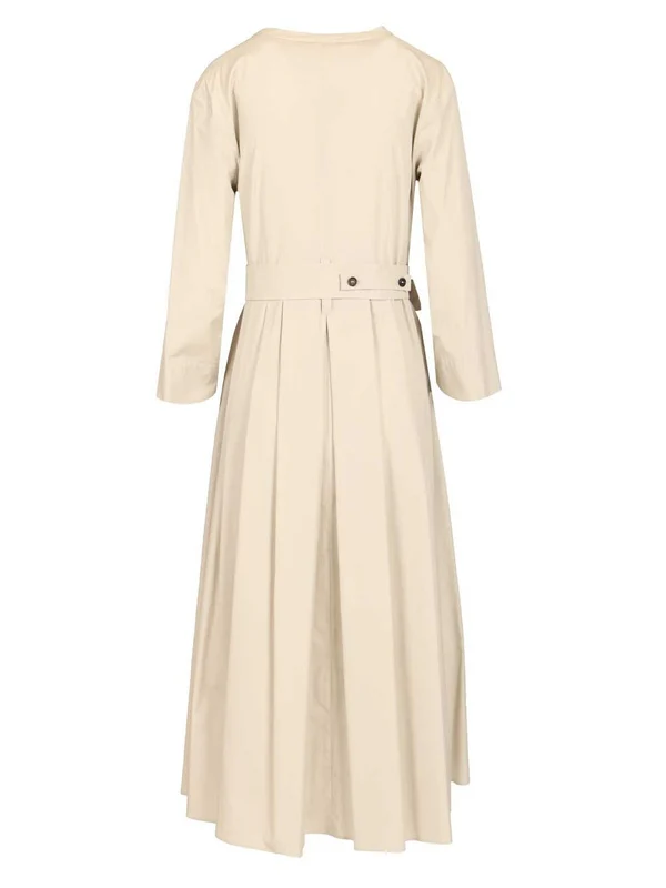 S Max Mara Beige Midi Dress - Image 2