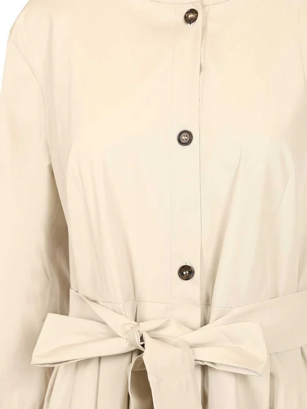 S Max Mara Beige Midi Dress - Image 4