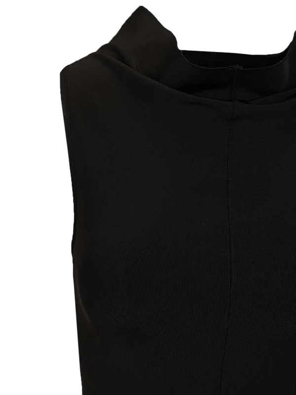 Rick Owens Black Long Dress - Image 4