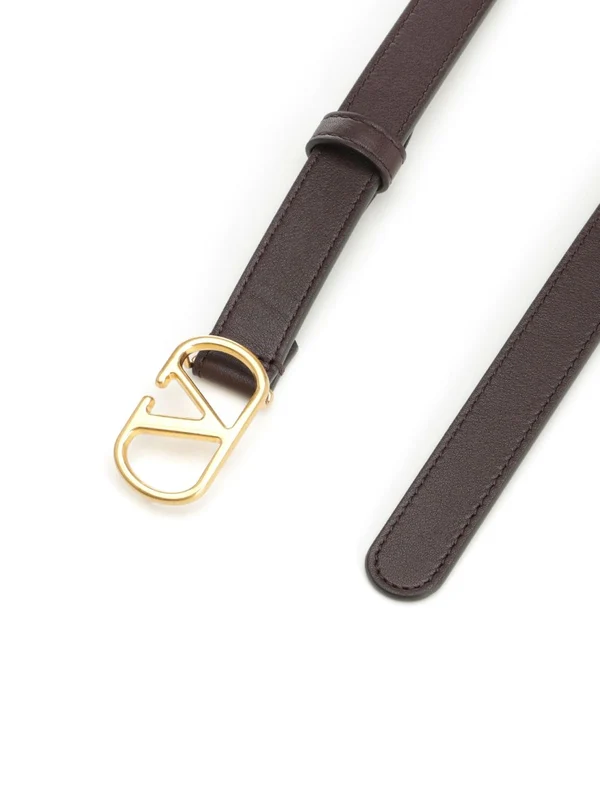Valentino Brown Leather Belts - Image 2
