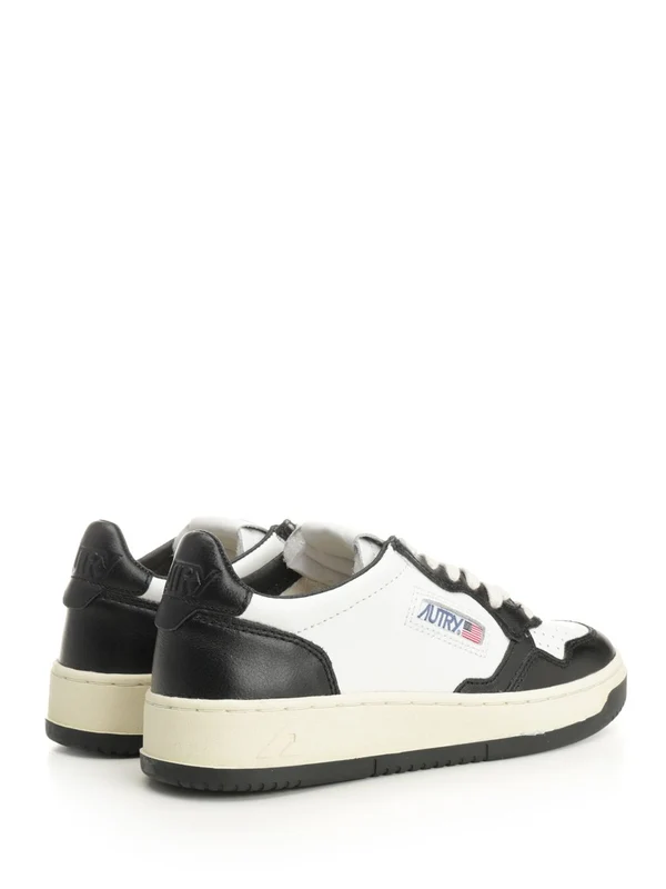 Autry White Black Low Top Sneakers - Image 3