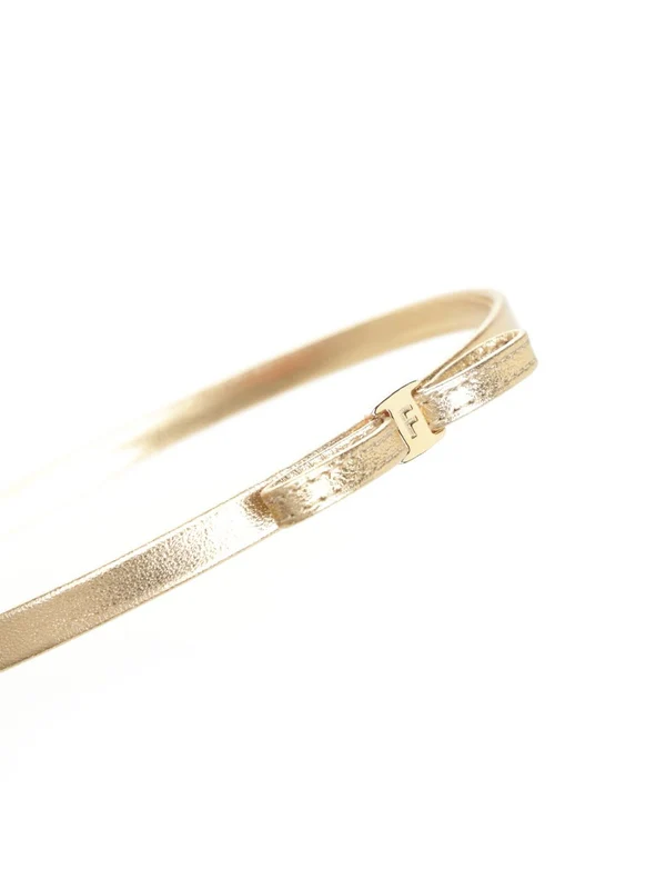 Ferragamo Gold Hair Bands - Image 2