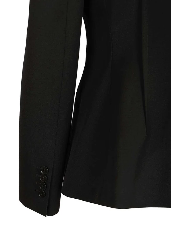 Alexander Mcqueen Black Tailored Jackets - Image 6