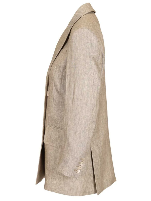 Max Mara Beige Tailored Jackets - Image 3